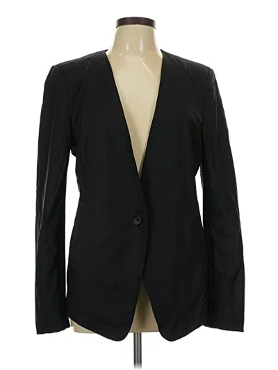 Pre-owned Bcbgmaxazria Wool Blazer Jacket In Black