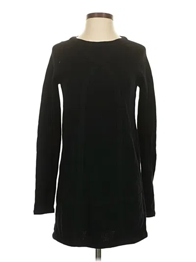 Pre-owned Bcbgmaxazria Wool Dress In Black