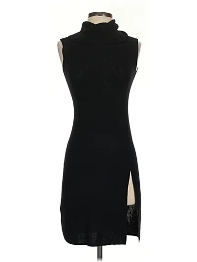 Bcbgmaxazria Wool Dress In Black