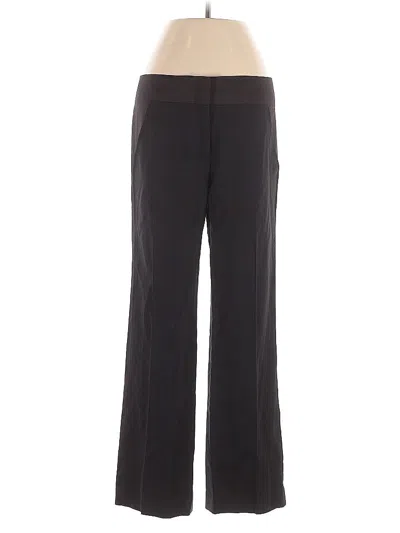 Pre-owned Bcbgmaxazria Wool Pants In Black