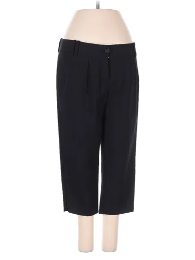 Pre-owned Bcbgmaxazria Wool Pants In Black