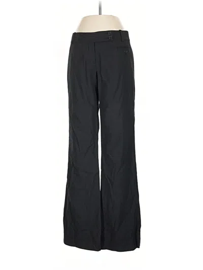 Pre-owned Bcbgmaxazria Wool Pants In Black