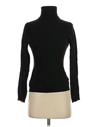 Pre-owned Bcbgmaxazria Wool Pullover Sweater In Black