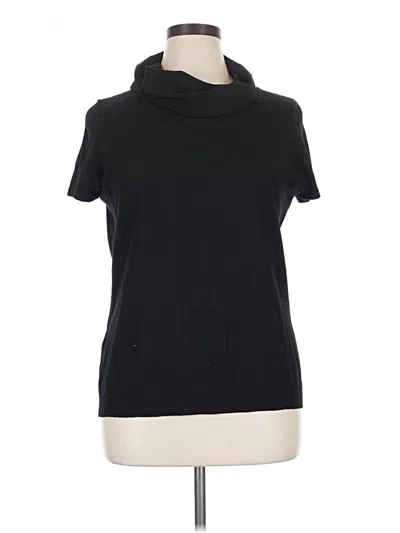 Pre-owned Bcbgmaxazria Wool Pullover Sweater In Black
