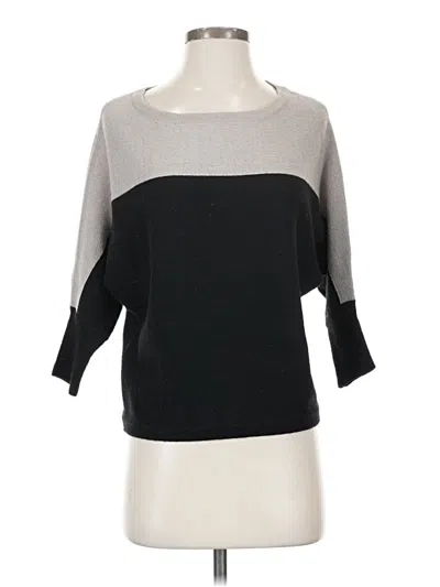 Pre-owned Bcbgmaxazria Wool Pullover Sweater In Gray