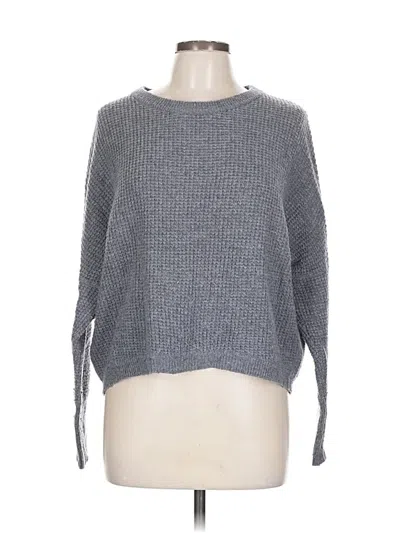 Pre-owned Bcbgmaxazria Wool Pullover Sweater In Gray