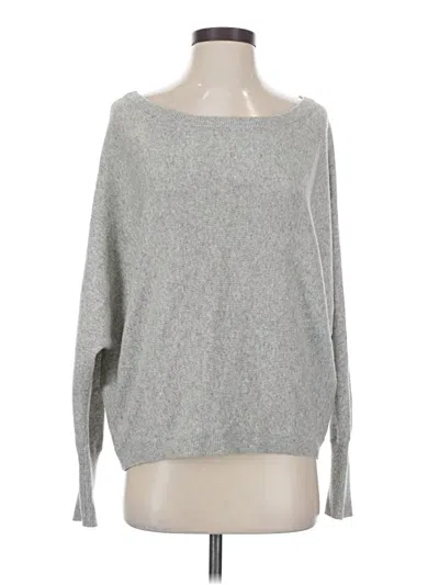 Pre-owned Bcbgmaxazria Wool Pullover Sweater In Gray