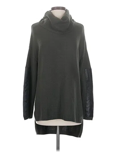 Pre-owned Bcbgmaxazria Wool Pullover Sweater In Green