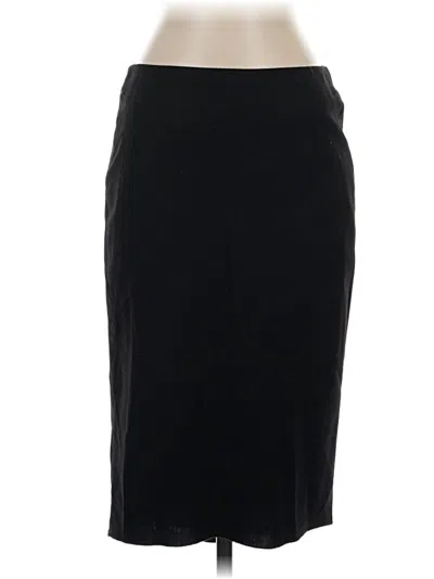 Pre-owned Bcbgmaxazria Wool Skirt In Black