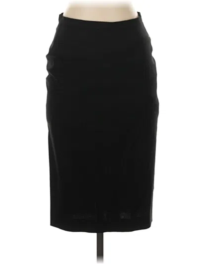 Pre-owned Bcbgmaxazria Wool Skirt In Black
