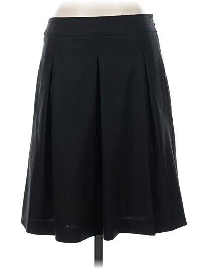 Pre-owned Bcbgmaxazria Wool Skirt In Black