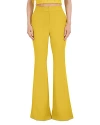 Bcbgmaxazria Woven Flare Leg Pants In Golden Rod