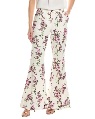 Bcbgmaxazria Floral Flared Leg Pants In Multi