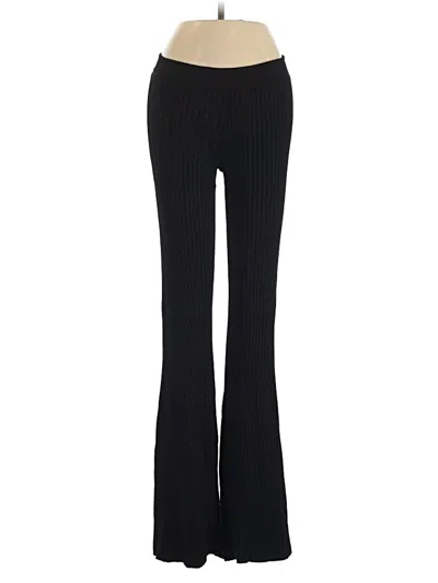 Pre-owned Bcbgmaxazria Yoga Pants In Black
