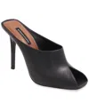 Bcbgmaxazria Zenith Peep Toe Mule In Black