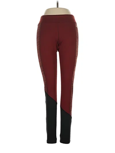Pre-owned Bcg Active Pants In Burgundy