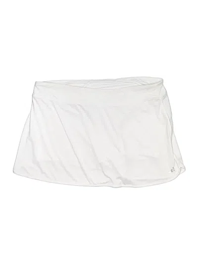 Pre-owned Bcg Active Skort In White