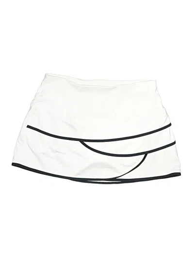 Pre-owned Bcg Active Skort In White