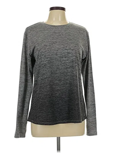 Pre-owned Bcg Long Sleeve T-shirt In Gray