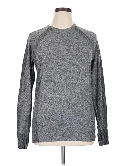 Pre-owned Bcg Long Sleeve T-shirt In Gray