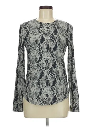 Pre-owned Bcg Long Sleeve T-shirt In Silver