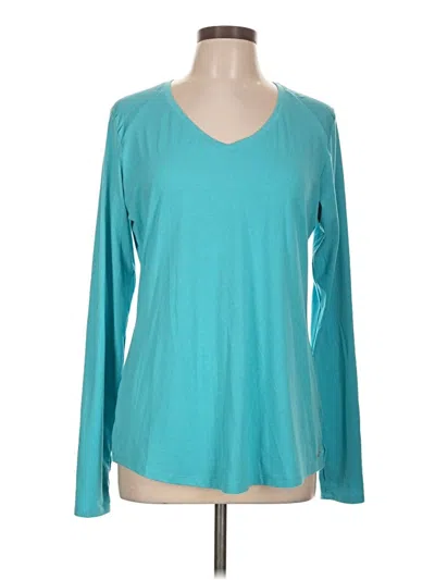 Pre-owned Bcg Long Sleeve T-shirt In Teal