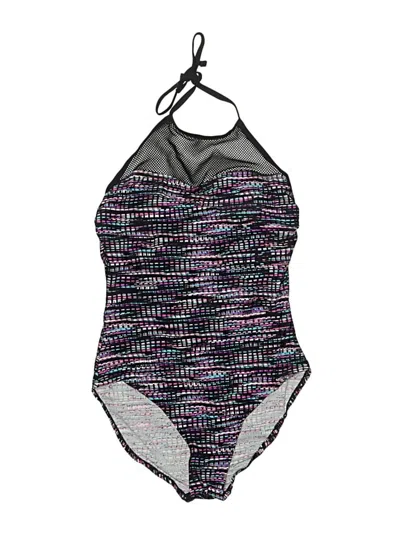 Pre-owned Bcg One Piece Swimsuit In Gray