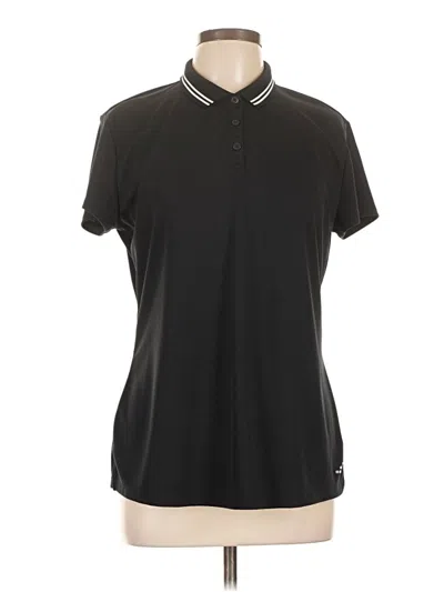 Pre-owned Bcg Short Sleeve Polo Shirt In Black