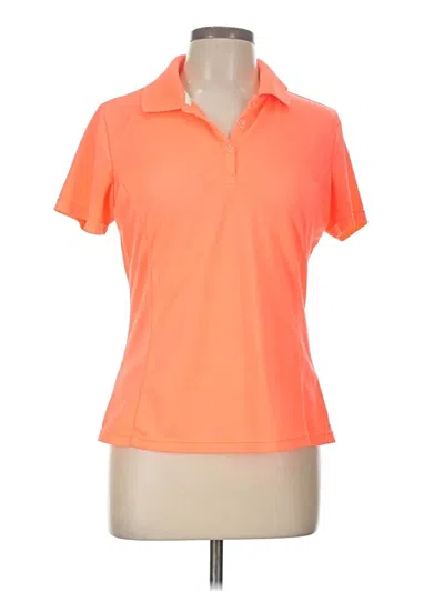 Pre-owned Bcg Short Sleeve Polo Shirt In Orange