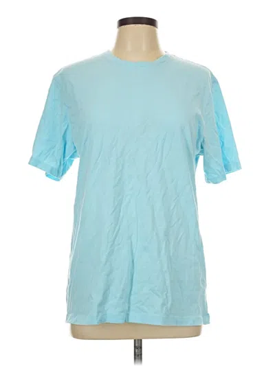 Pre-owned Bcg Short Sleeve T-shirt In Blue