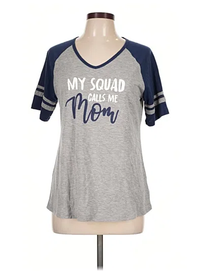Pre-owned Bcg Short Sleeve T-shirt In Gray