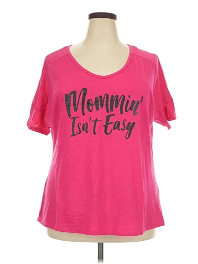 Pre-owned Bcg Short Sleeve T-shirt In Pink