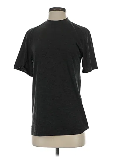 Pre-owned Bcg Short Sleeve Turtleneck In Black