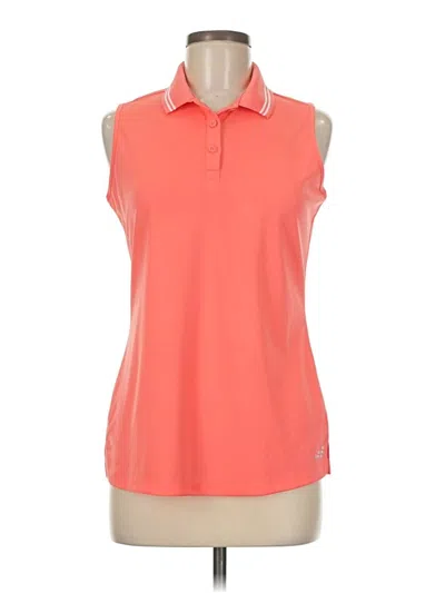 Pre-owned Bcg Sleeveless Polo Shirt In Orange