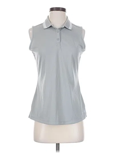 Pre-owned Bcg Sleeveless Polo Shirt In Silver