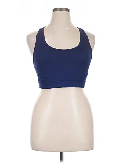 Pre-owned Bcg Sports Bra In Blue