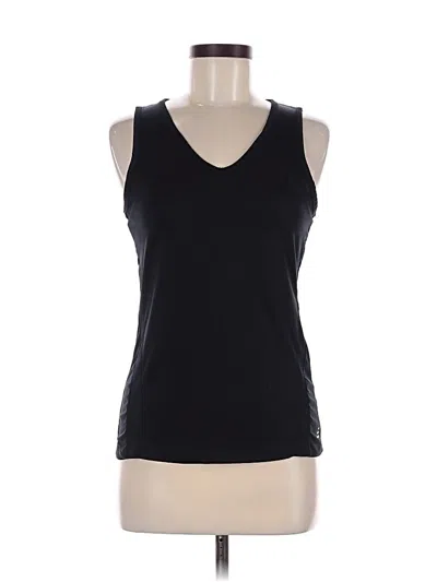 Pre-owned Bcg Tank Top Black Halter Neckline Tops