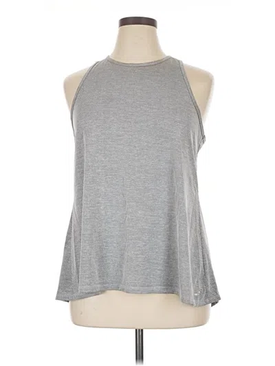 Pre-owned Bcg Tank Top Gray Halter Neckline Tops