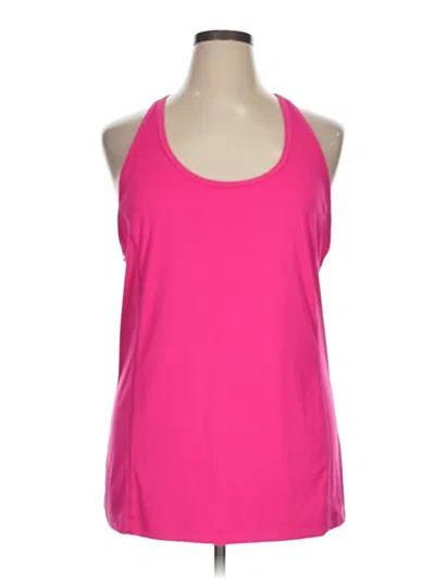 Pre-owned Bcg Tank Top Pink Halter Neckline Tops