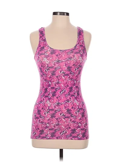 Pre-owned Bcg Tank Top Pink Halter Neckline Tops