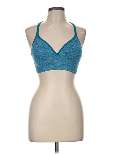 Pre-owned Bcg Tank Top Teal Halter Neckline Tops In Blue