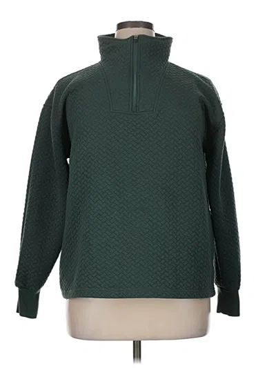 Pre-owned Bcg Turtleneck Sweater In Green