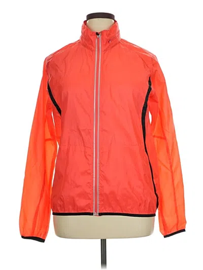 Pre-owned Bcg Windbreaker Jacket In Orange