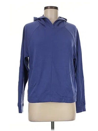 Pre-owned Bcg Zip Up Hoodie In Blue