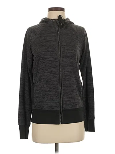 Pre-owned Bcg Zip Up Hoodie In Gray