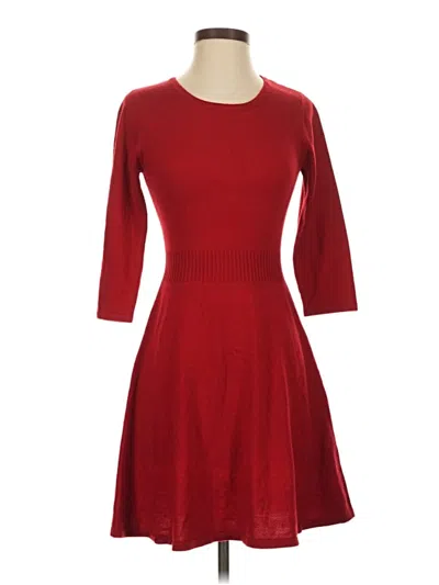 Pre-owned Bcx Cardigan Sweater In Red
