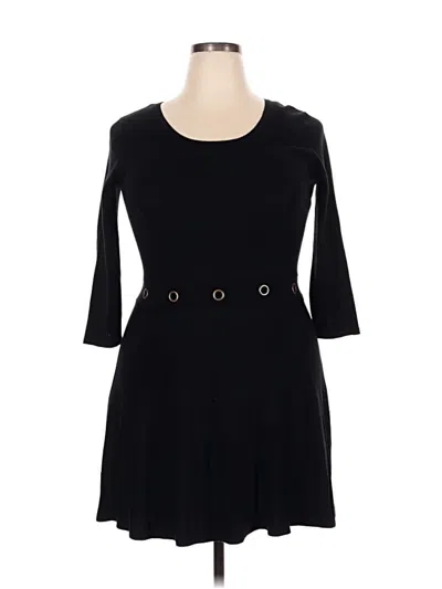 Pre-owned Bcx Casual Dress In Black