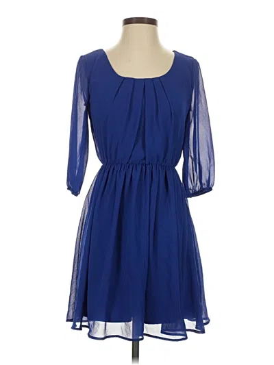 Pre-owned Bcx Casual Dress In Blue