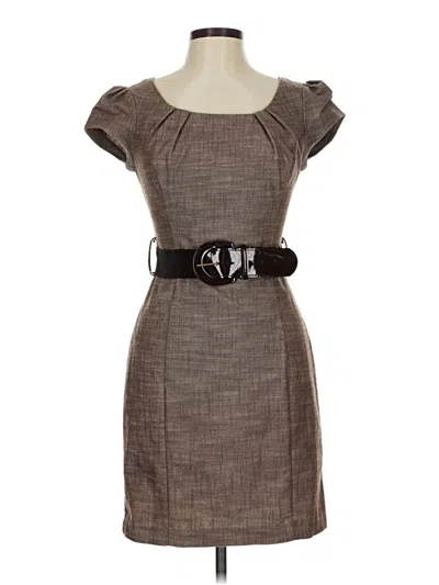Pre-owned Bcx Casual Dress In Brown