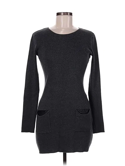 Pre-owned Bcx Casual Dress In Gray